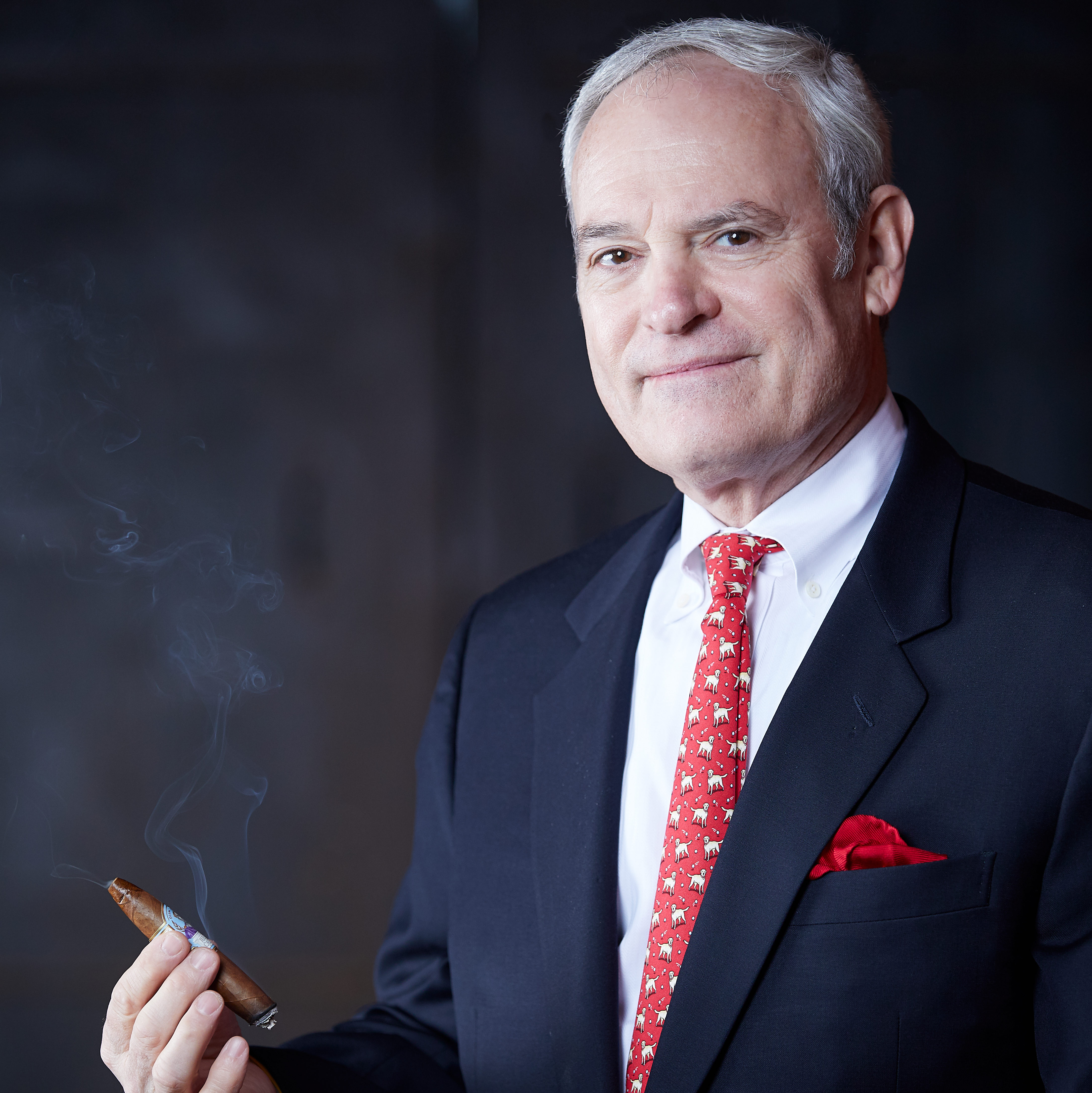 Bobby Newman third Generation Headshot holding Julius Caeser Cigar
