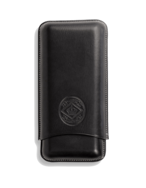 Diamond Crown Churchill Black Leather Cigar Cases