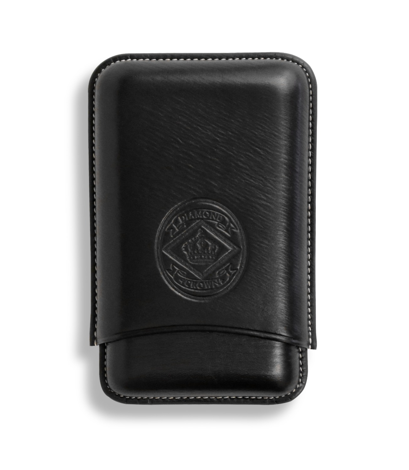 Robusto Leather Crown (Black) Newman | Case Leather J.C. | Diamond