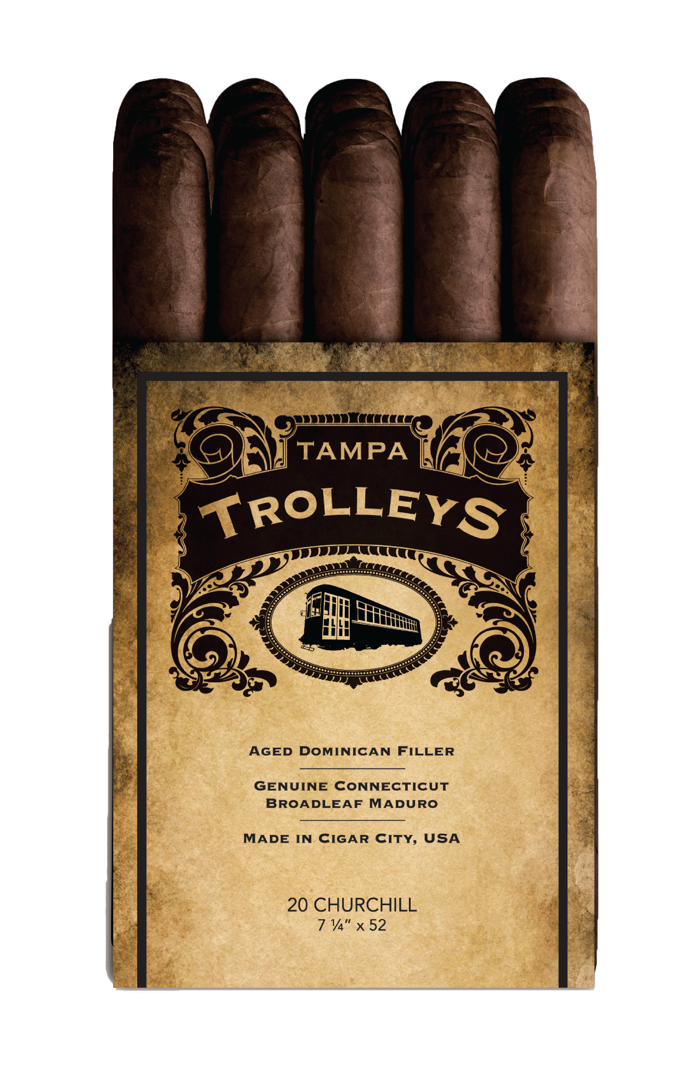 Tampa Trolleys-01 J.C. Newman Tampa Trolley Bundle Cigars