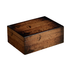 Rustic Cigar Humidor Box Closed