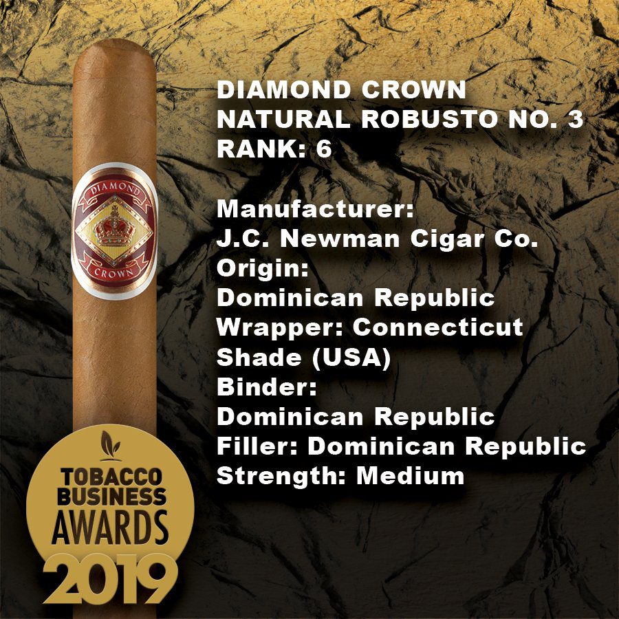 tobacco biz Deadwood Dominicana Cigarillos Tin of 10 Diamond Crown Rated No. 6