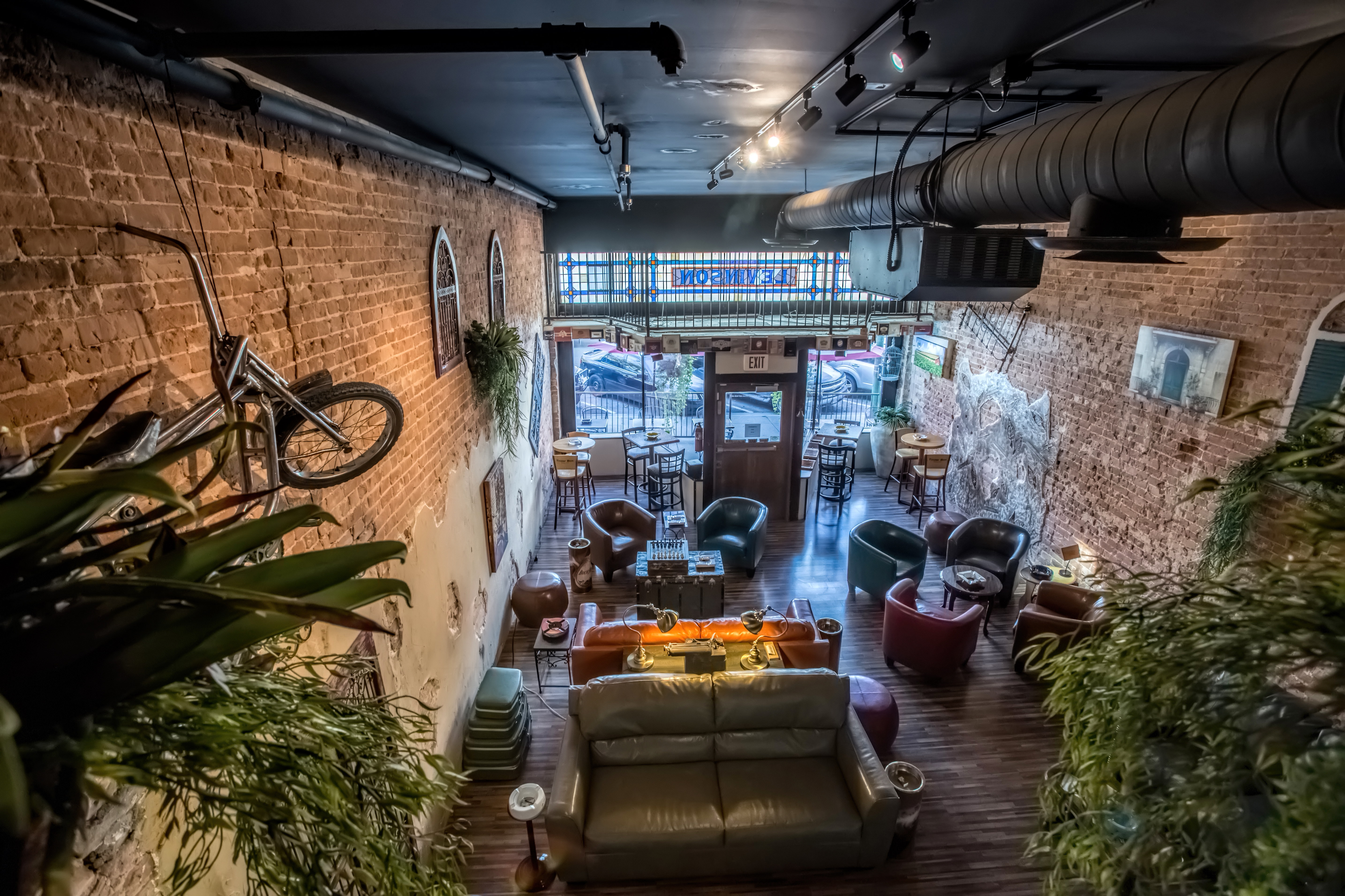 aerial view of cigar bar tinderbox 420 rapid city