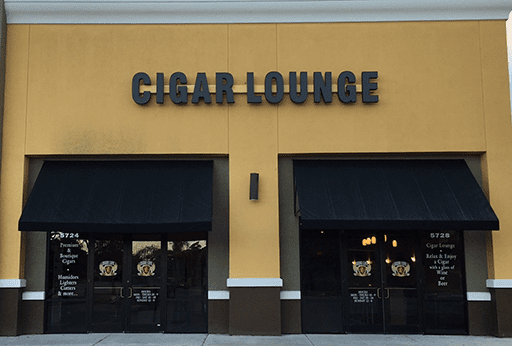exterior of cigar life lakeland