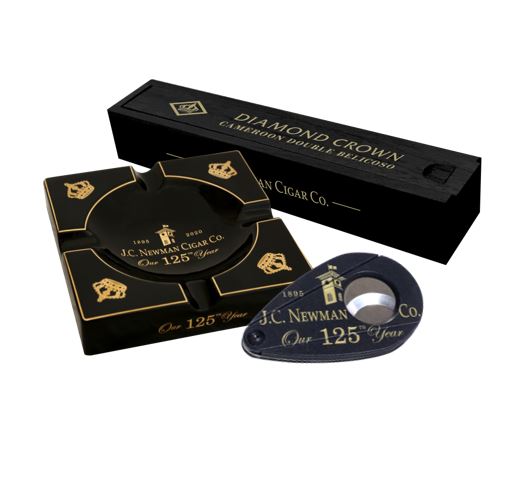 GWPs Diamond Crown Ashtray, Cutter, and Diamond Crown Coffin Box