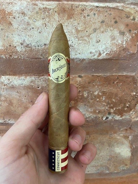 BHCONNprelight brick house double connecticut cigar