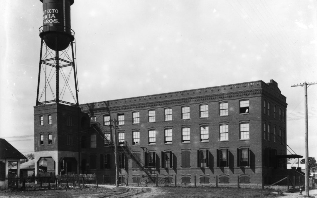 perfecto garcia factory black and white 1914 water tower factory