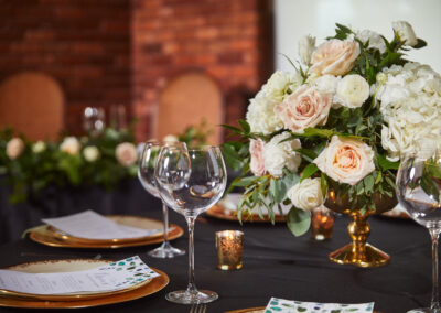 event table set up tampa cigar factory