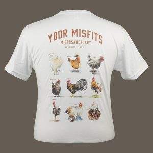 Ybor Misfits chicken t-shirt