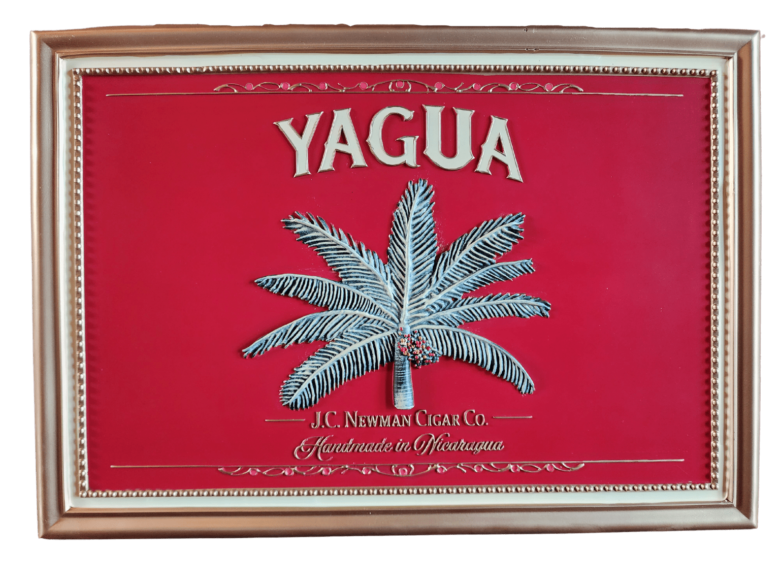 yagua brand plaque yagua brand plaque