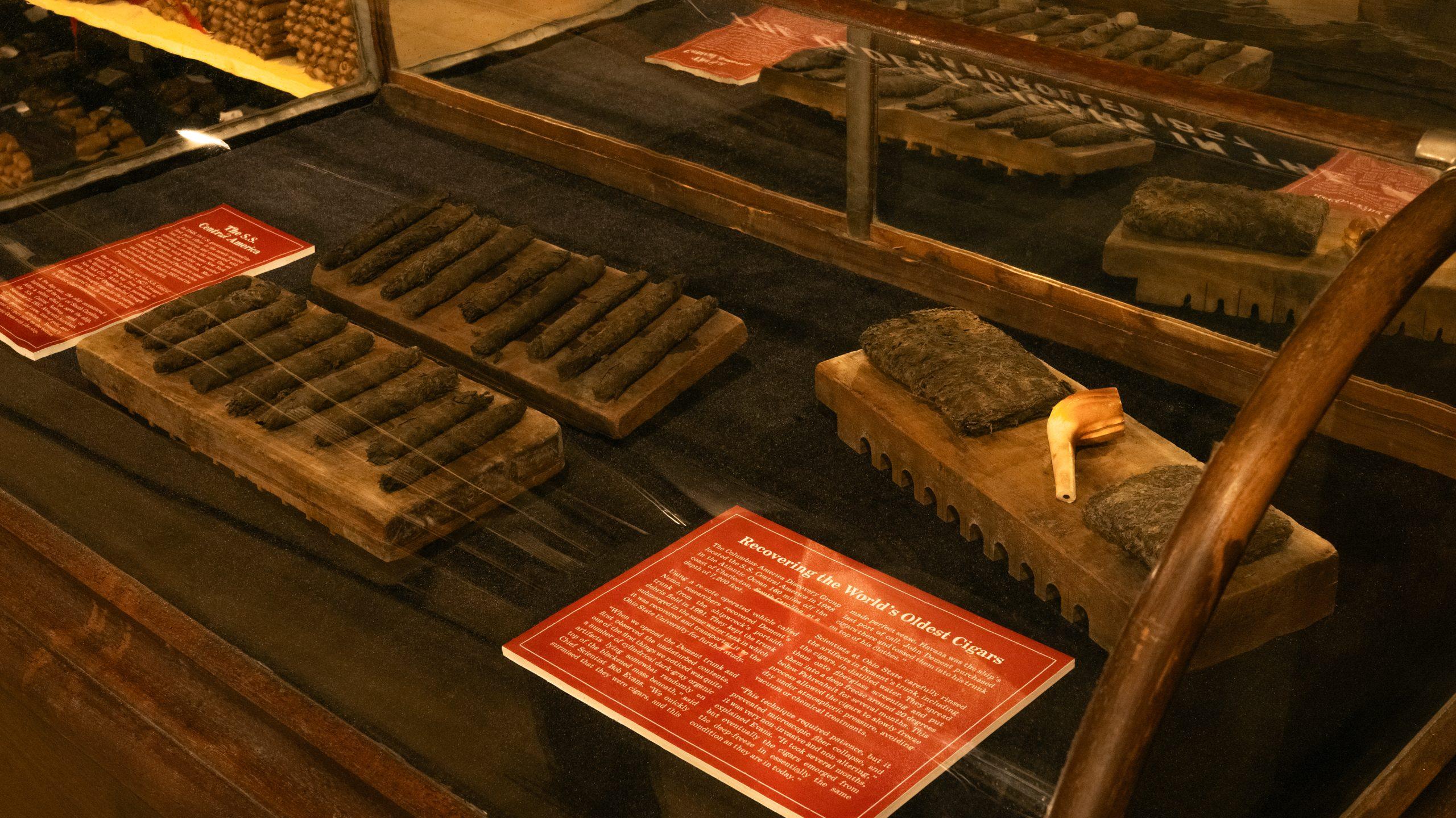 oldest cigars in the world in the j.c. newman museum