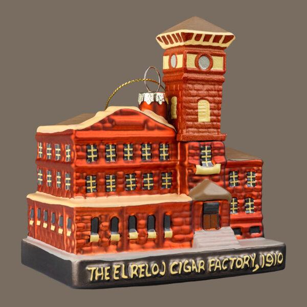 El Reloj Christmas Ornament 2024 Gray Bg