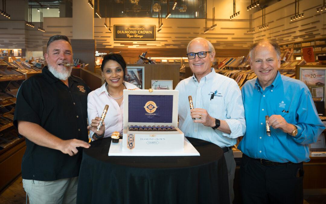 J.C. Newman Launches Diamond Crown Tampa at Corona Cigar Co.