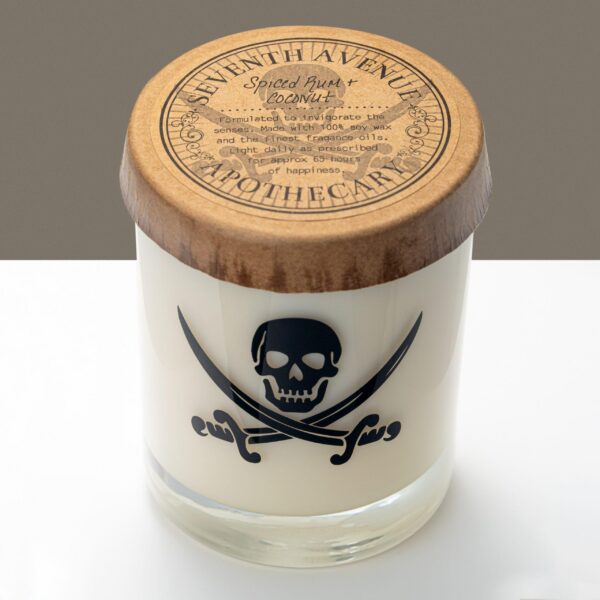 Seventh Avenue Apothecary, Spiced Rum + Coconut Soy Wax Candle