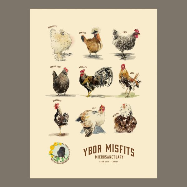 Ybor Misfits Microsanctuary Poster