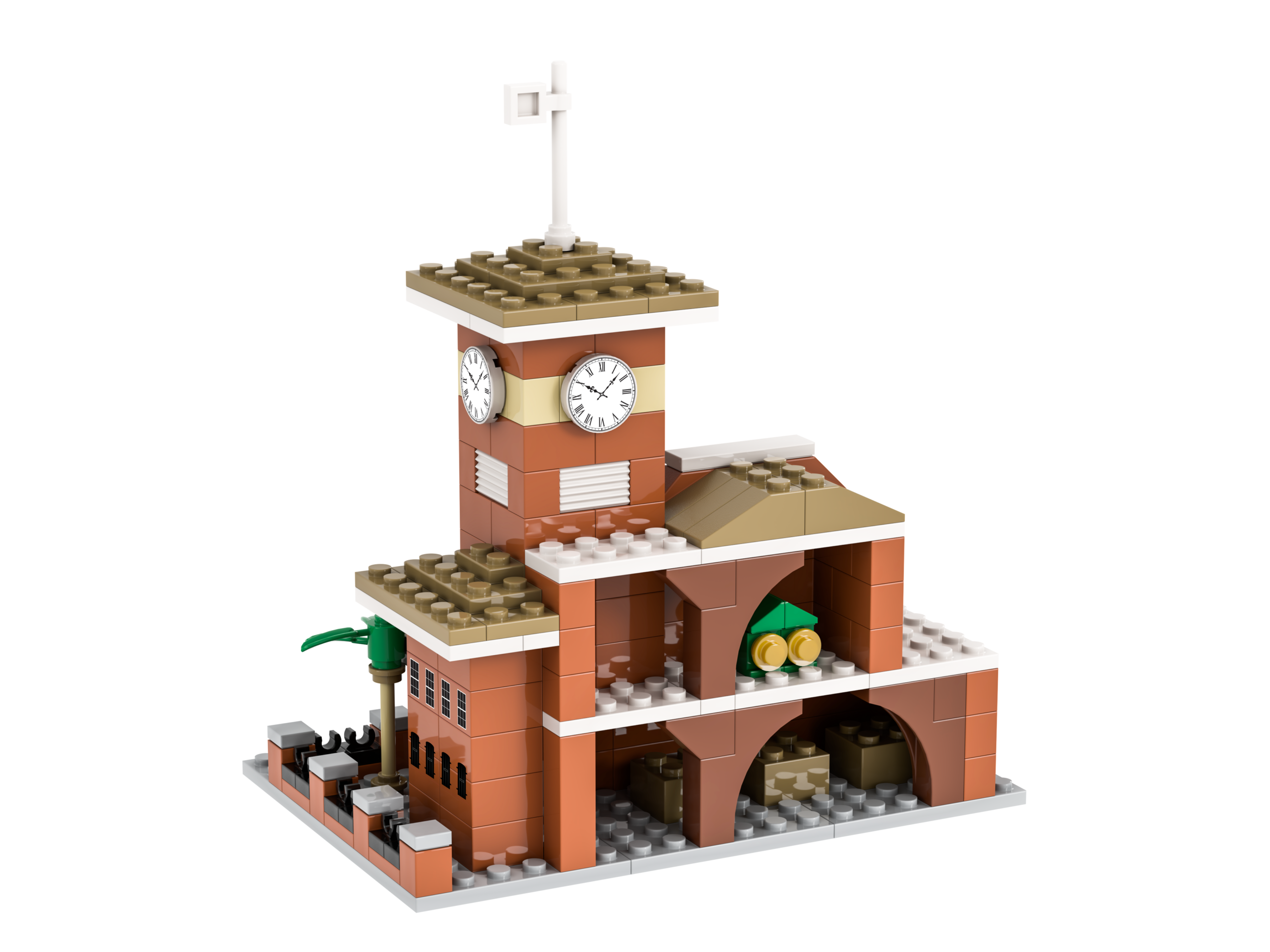 lego el reloj back side