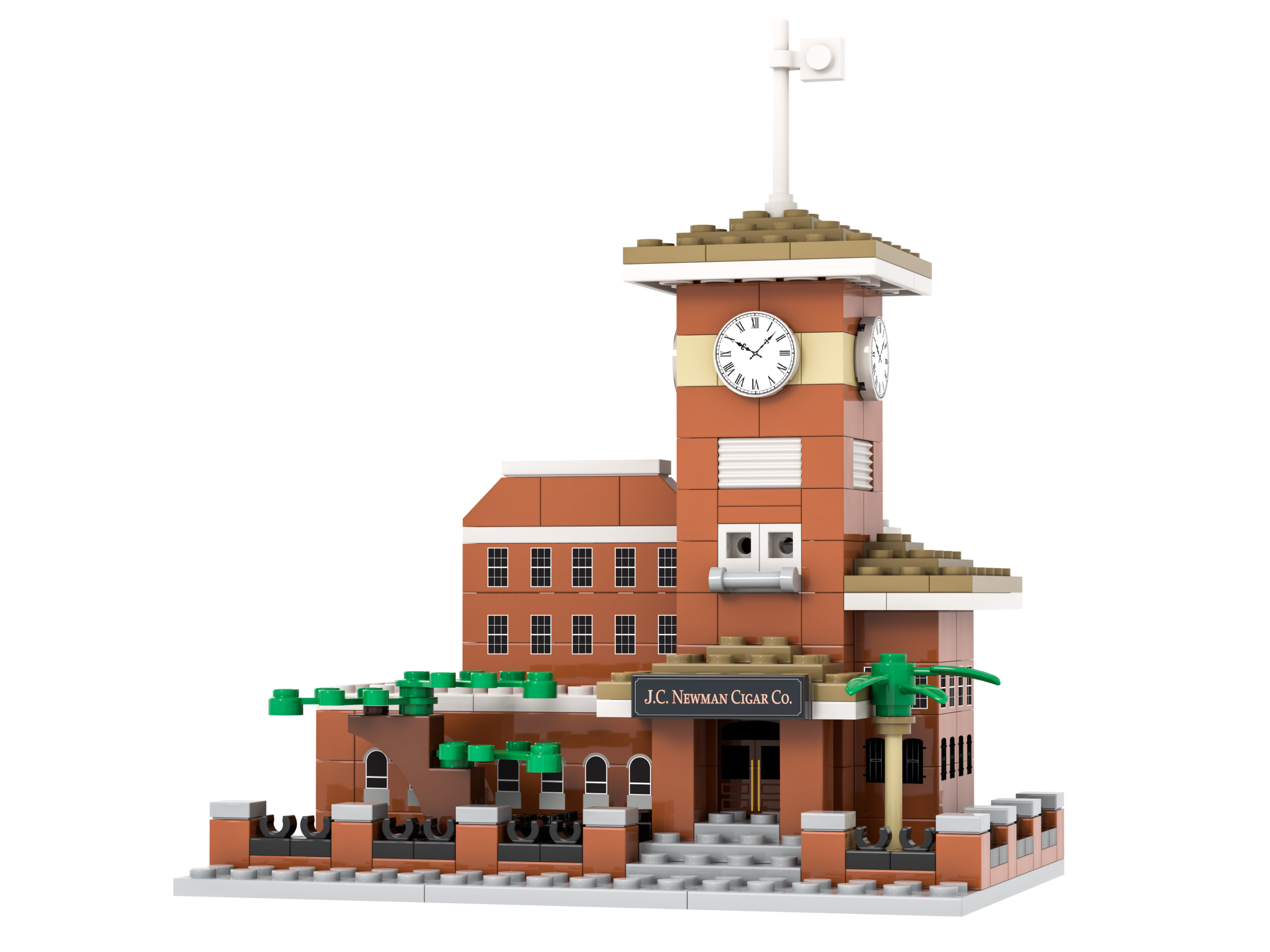 lego el reloj set front