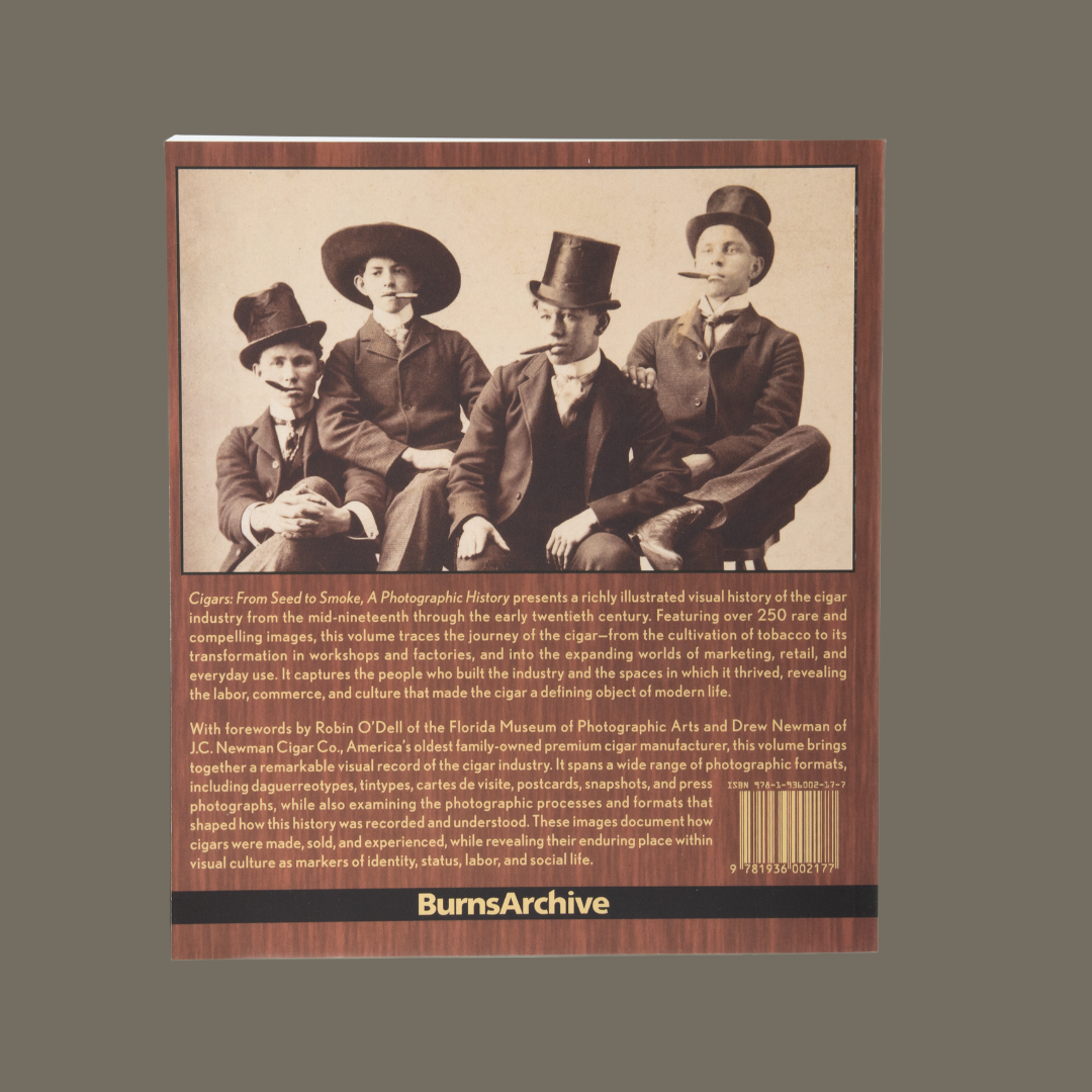 Cigar from seed to smoke book back cover