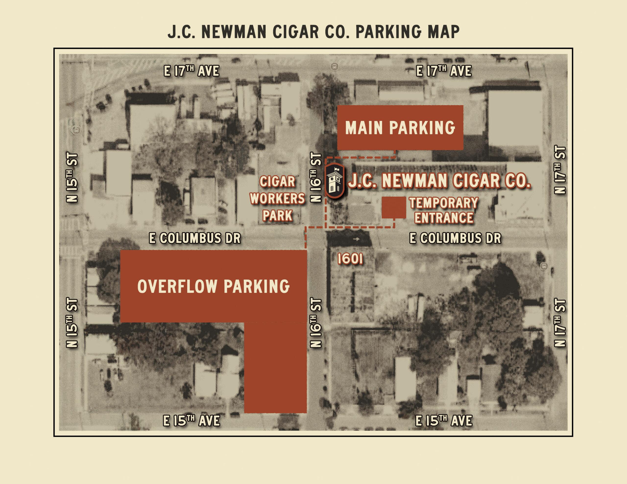 Jcn Temporary Entrance Parking Map July2026